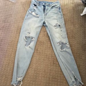 american eagle washed jeans